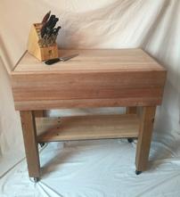 Butcher Block Table